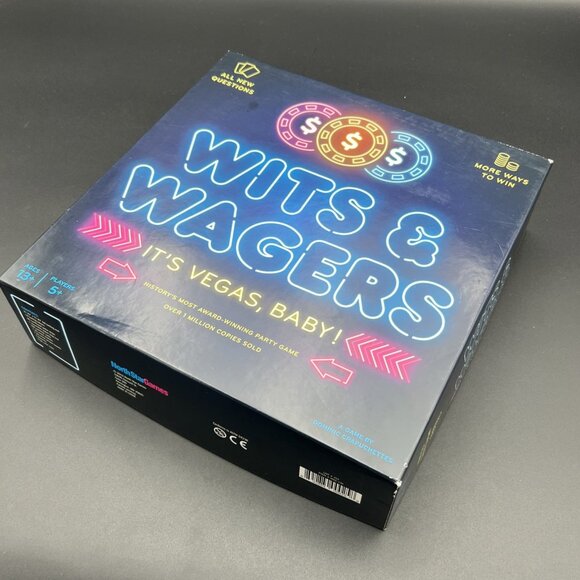 Wits & Wagers Party Game by NorthStar Games It’s Vegas Baby 2019 - Complete - Picture 10 of 14
